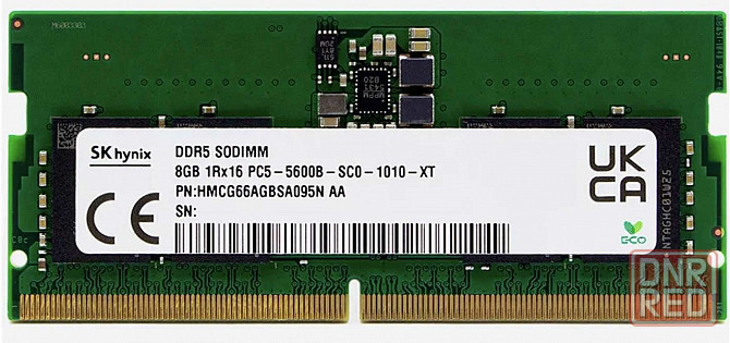 Оперативная память Sodimm 8gb Ddr5-5600 Sk Hynix Hmcg66agbsa095n (арт-7157) Донецк - изображение 3