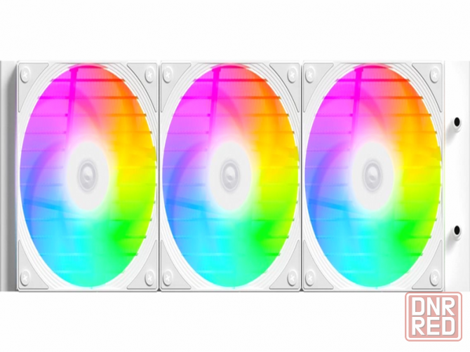 Сво для процессора Id-Cooling Fx360 Inf White (All Intel/Amd, 3*120mm Fan, 2900rpm, 27.2 дб, 350w, P Донецк - изображение 3