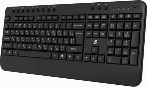 Клавиатура беспроводная Oklick K257w Black (2070286) (арт-3416) Донецк
