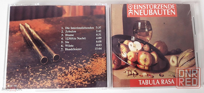 Einstürzende Neubauten - 1993 "Tabula Rasa", компакт-диск / CD, неофициальное издание, Россия Донецк - изображение 1