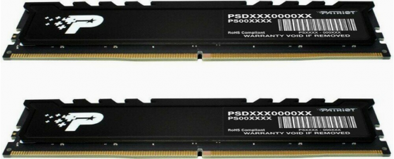 Оперативная память 16gb Ddr5 4800mhz Patriot Signature Premium (2x8gb Kit) (Psp516g4800kh1) (арт-725 Донецк