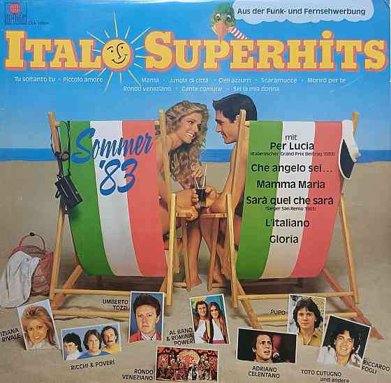 Виниловая пластинка LP "Italo Superhits"-"Sammer 83" Донецк