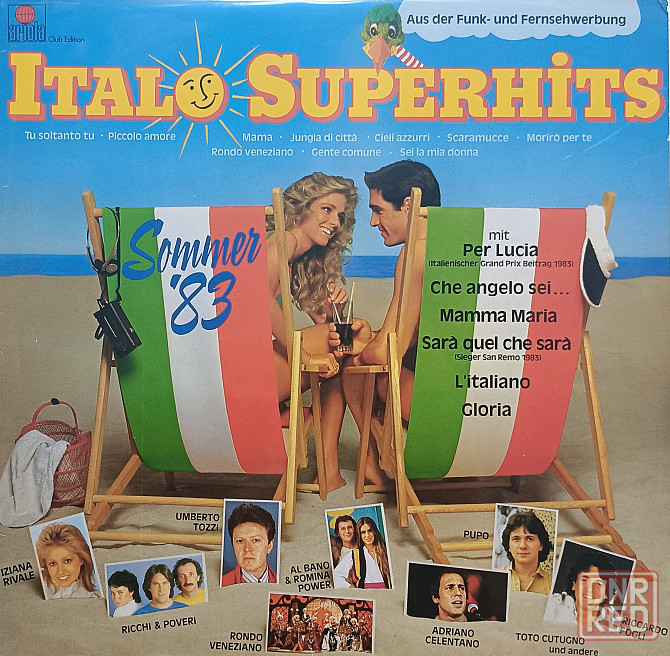 Виниловая пластинка LP "Italo Superhits"-"Sammer 83" Донецк - изображение 1