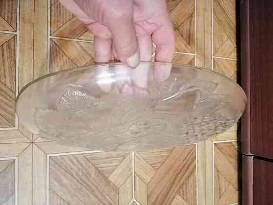 Продам блюдо тарелку стекло с браком Донецк