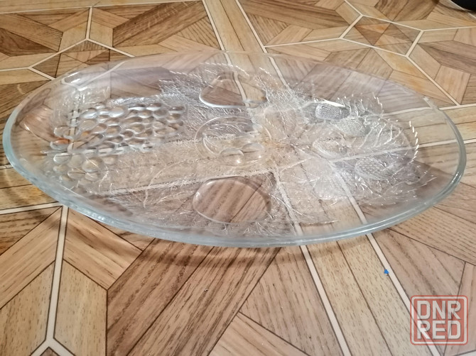 Продам блюдо тарелку стекло с браком Донецк - изображение 1