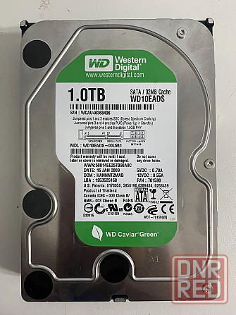 Жесткий диск WD 1Tb WD10EADS Донецк - изображение 1
