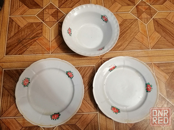 Продам набор тарелок ссср дружковка Донецк - изображение 1
