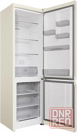 Холодильник HOTPOINT HT 5200 AB бежевый мрамор двухкамерный (FNF) Макеевка - изображение 2