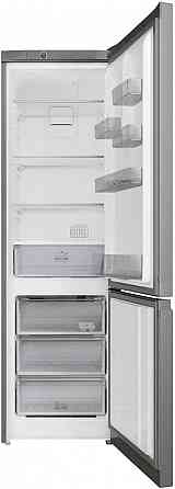 Холодильник HOTPOINT HT 5200 S серебристый двухкамерный (FNF) Донецк
