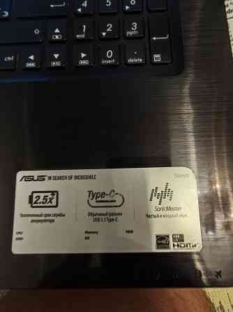 Asus i3/16gb DDR 4/1Tb/gtx 920M Донецк
