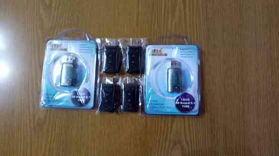 USB звуковые карты для системного блока, ноутбука и телевизора Донецк