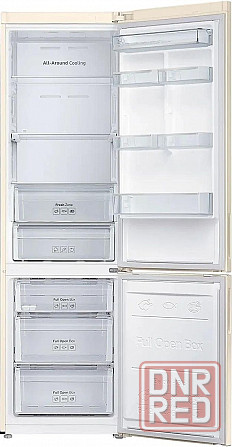 Холодильник Samsung RB37A5470EL бежевый двухкамерный (FNF, Inverter) Донецк - изображение 2