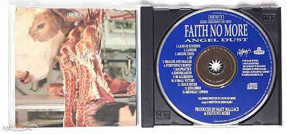 Faith No More - 1992 "Angel Dust", компакт-диск | CD (Slash, 828 321-2), Germany | Германия Донецк