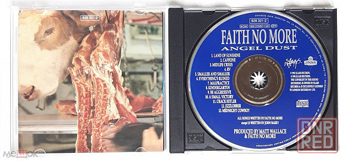 Faith No More - 1992 "Angel Dust", компакт-диск | CD (Slash, 828 321-2), Germany | Германия Донецк - изображение 3