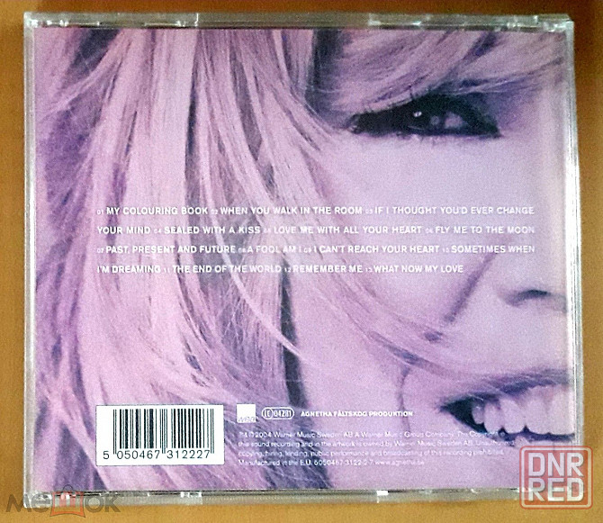 Agnetha Fältskog - 2004 "My Colouring Book", компакт-диск | CD, неофициальное издание, Россия Донецк - изображение 4