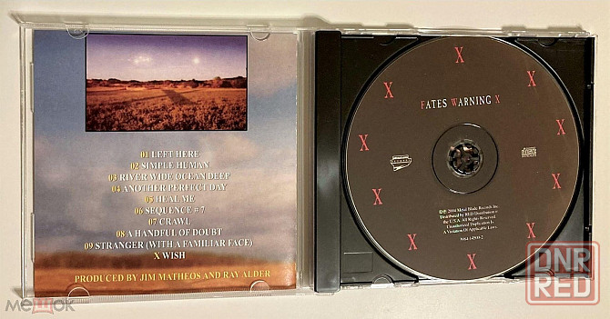 Fates Warning - 2004 "FWX", компакт-диск / CD, неофициальное издание, Россия Донецк - изображение 3