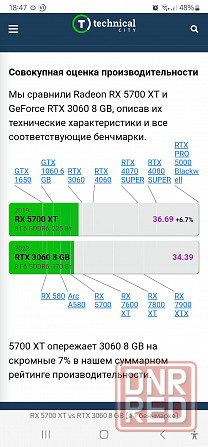 Видеокарта RX 5700xt Донецк - изображение 3