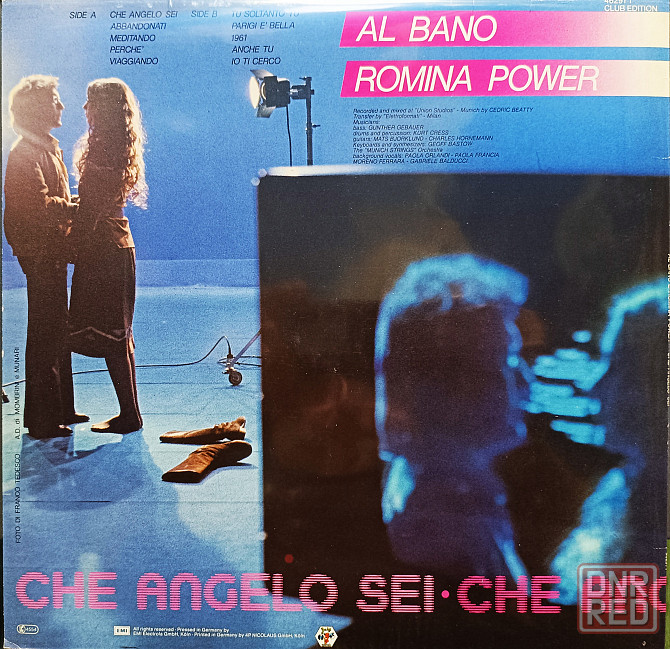 Виниловая пластинка LP "Al Bano & Romina Power"-"Che Angelo Sei" Донецк - изображение 2