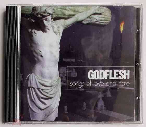 Godflesh - 1996 "Songs Of Love And Hate", компакт-диск / CD, неофициальное издание, Россия Донецк