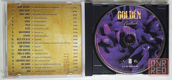 Various - 2004 "Golden Ballads", кд | CD (Astra / Ukrainian Records / Universal, 9826841), украина Донецк - изображение 5