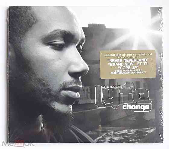 Lyfe Jennings - 2008 "Lyfe Change", компакт-диск / CD (Columbia88697 07966 2), сша / USA Донецк