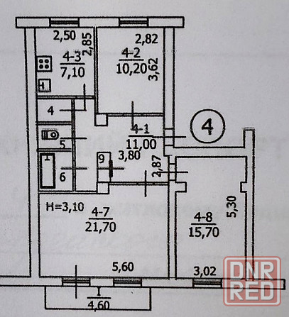 Продам 3х Макеевка Галактика Макеевка - изображение 12