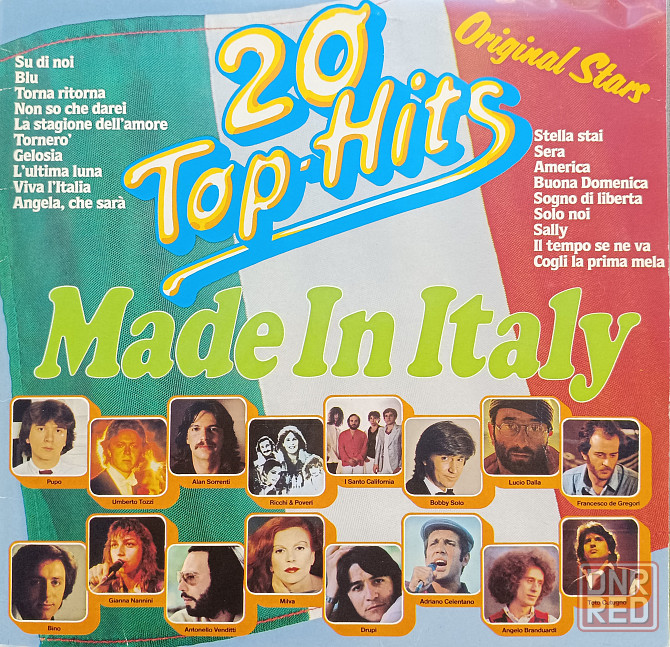 Виниловая пластинка LP "20 Top- Hits"-"Made in Italy" Донецк - изображение 1