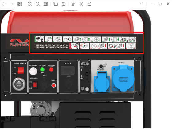 Инверторный дизельный генератор FLEXGEN CM7500i-CE Донецк