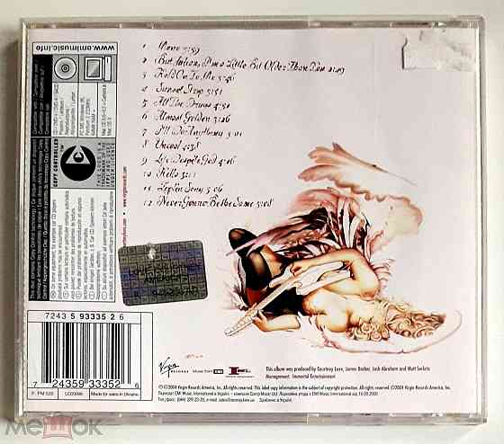 Courtney Love - 2004 "America's Sweetheart", кд / CD, лицензия (Virgin 7243 5 93335 2 6), украина Донецк