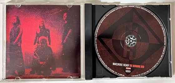 Machine Head - 1999 "The Burning Red", компакт-диск / CD, неофициальное издание, Россия Донецк