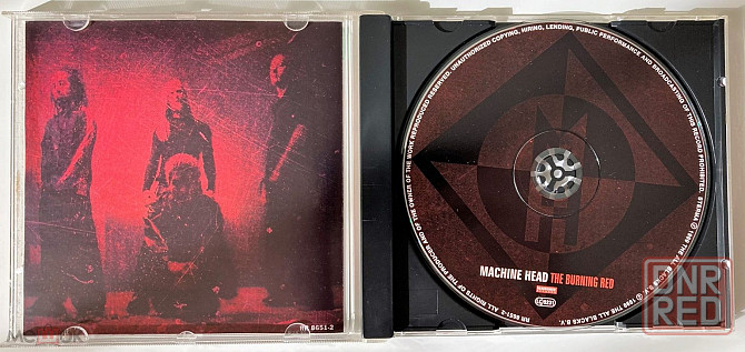 Machine Head - 1999 "The Burning Red", компакт-диск / CD, неофициальное издание, Россия Донецк - изображение 3