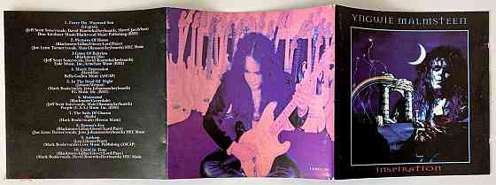 Yngwie Malmsteen - 1996 "Inspiration", кд / CD (Music For Nations, CDMFN 200), Великобритания / UK Донецк