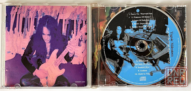 Yngwie Malmsteen - 1996 "Inspiration", кд / CD (Music For Nations, CDMFN 200), Великобритания / UK Донецк - изображение 3