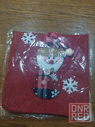 Украшение на стол чехол на бутылку новогодний Донецк - изображение 3