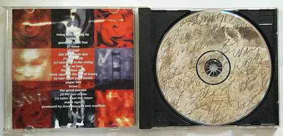 Marillion - 1994 "Brave", компакт-диск / CD, неофициальное издание, Россия Донецк