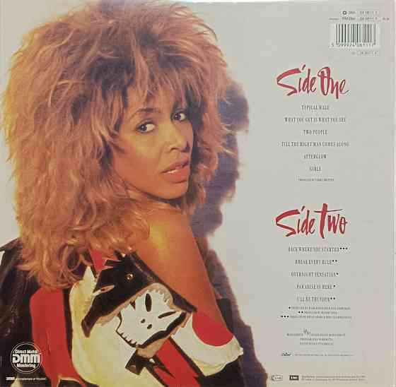 Виниловая пластинка LP "Tina Turner"-"Break Every Rule" Донецк