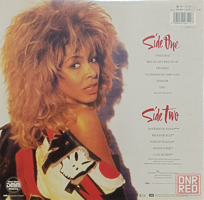 Виниловая пластинка LP "Tina Turner"-"Break Every Rule" Донецк - изображение 2