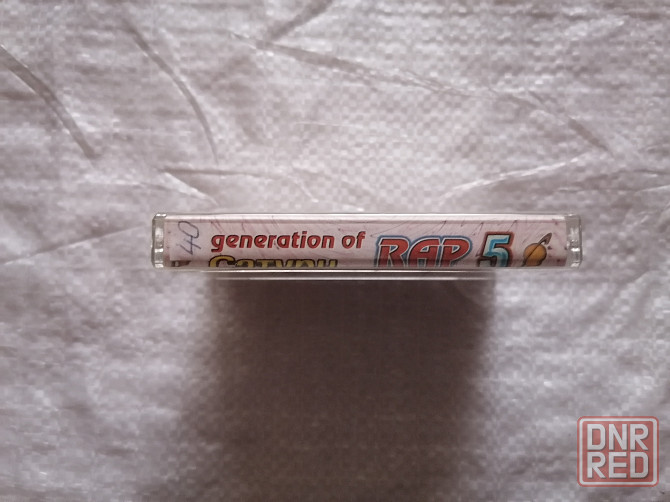 Аудиокассета generation of RAP. Сатурн 5. 1998 г. Стаханов - изображение 5