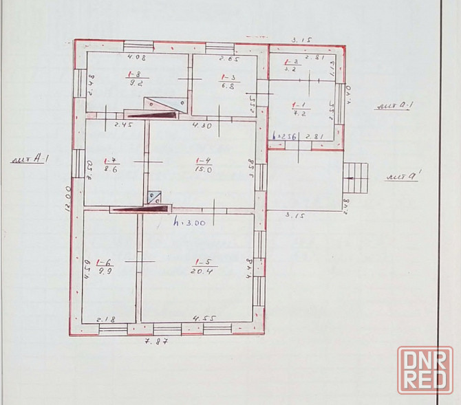 Дом 88 м2 на участке 40 сот. Недалеко от моря. Мариуполь - изображение 5
