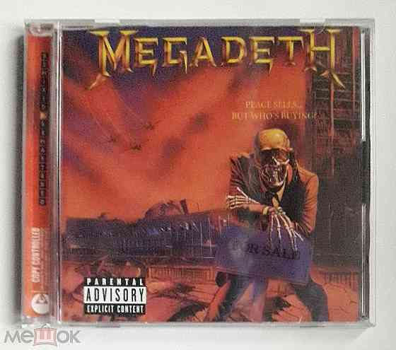 Megadeth - 1986 "Peace Sells... But Who's Buying?", кд / CD (2004), неофициальное издание, Россия Донецк