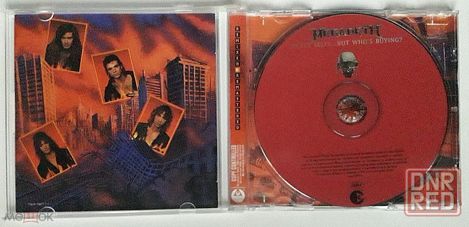 Megadeth - 1986 "Peace Sells... But Who's Buying?", кд / CD (2004), неофициальное издание, Россия Донецк - изображение 3