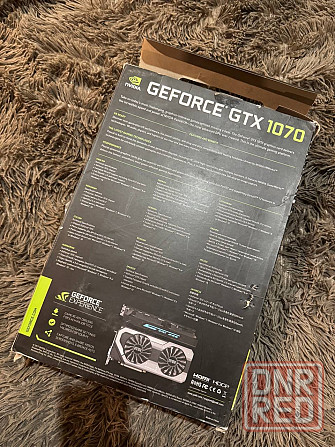 Видеокарта GTX1070 Макеевка - изображение 1