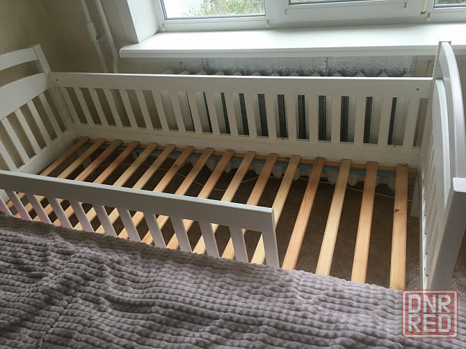 Продам кровать спальное место 90*200 с матрасом Донецк - изображение 2