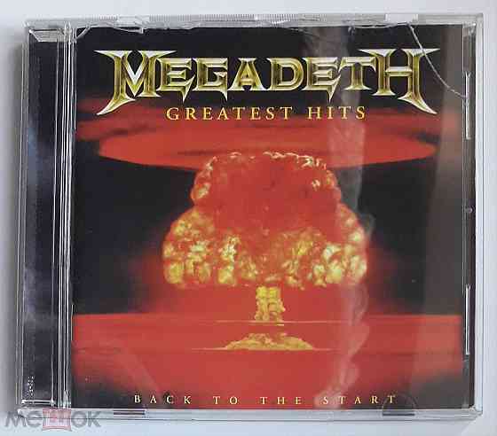 Megadeth - 2005 "Greatest Hits: Back To The Start", компакт-диск / CD, неофициальное издание, Россия Донецк