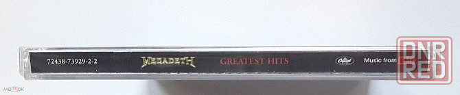 Megadeth - 2005 "Greatest Hits: Back To The Start", компакт-диск / CD, неофициальное издание, Россия Донецк - изображение 5