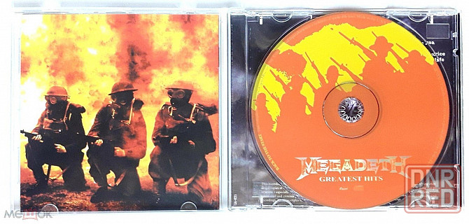 Megadeth - 2005 "Greatest Hits: Back To The Start", компакт-диск / CD, неофициальное издание, Россия Донецк - изображение 3