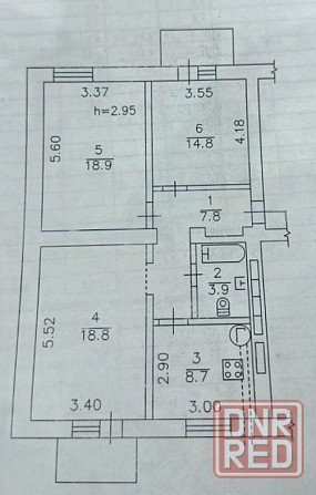 Продажа 3 комн.кв, ул. Антропова (ориентир Майский рынок) Донецк - изображение 10