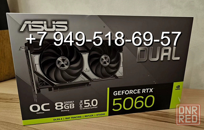 ASUS RTX 5060 Dual OC Edition Донецк - изображение 1