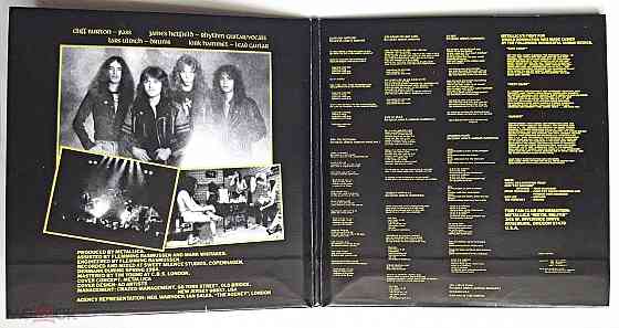 Metallica - 1984 "Ride The Lightning", кд | CD (2006, Cardboard sleeve), неофициальное издание, Рф Донецк