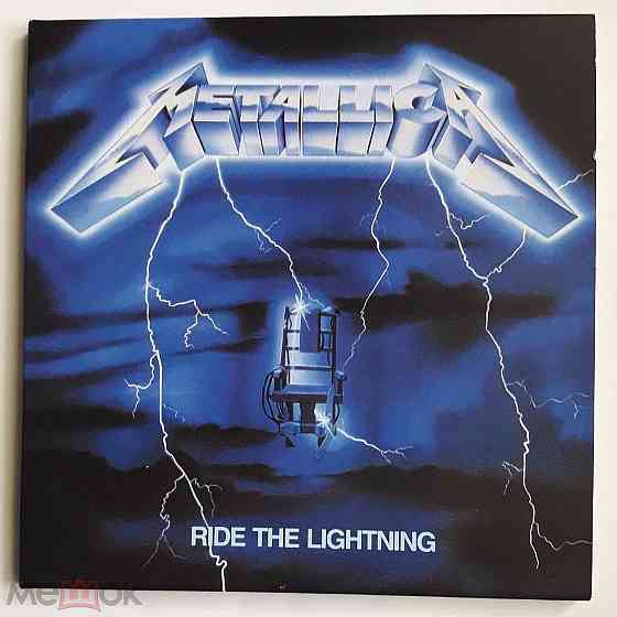 Metallica - 1984 "Ride The Lightning", кд | CD (2006, Cardboard sleeve), неофициальное издание, Рф Донецк